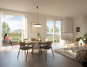 Waterroos Zwaag nieuwbouwappartementen