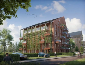 Waterroos Zwaag nieuwbouwappartementen